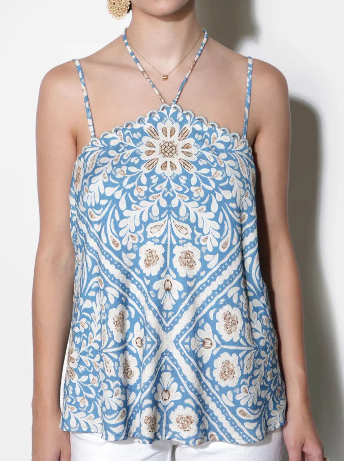 Abigail Double Strap Halter Top - Image 3