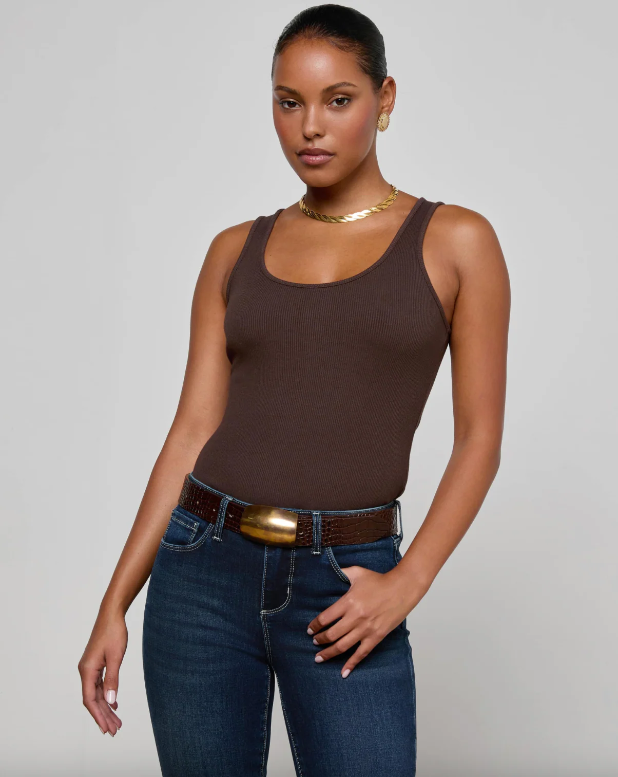 Adira Scoop Neck Tank - Image 5