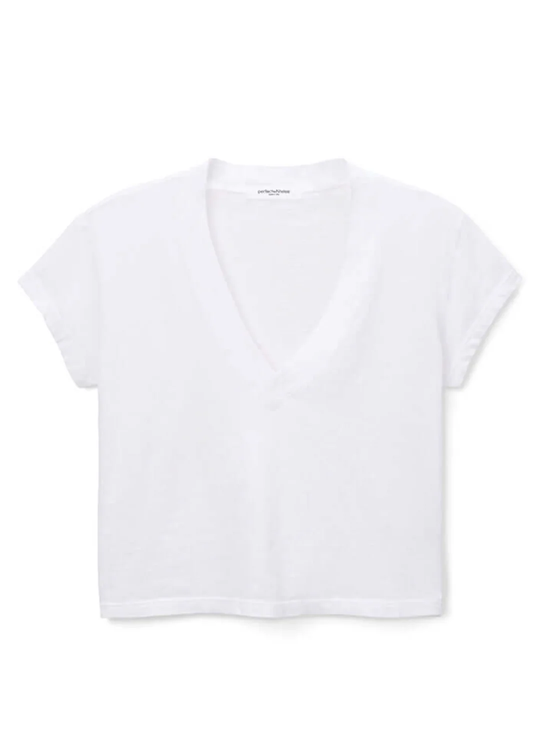 Alanis Recycled Cotton V-Neck - Image 10