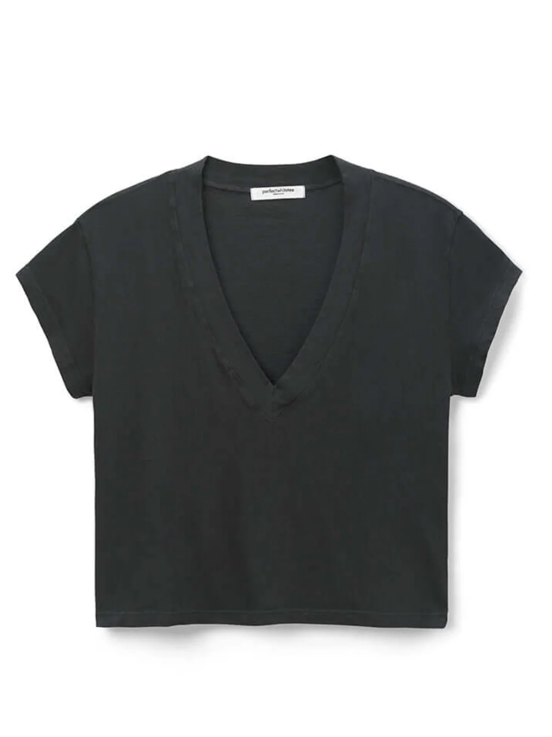 Alanis Recycled Cotton V-Neck - Image 12