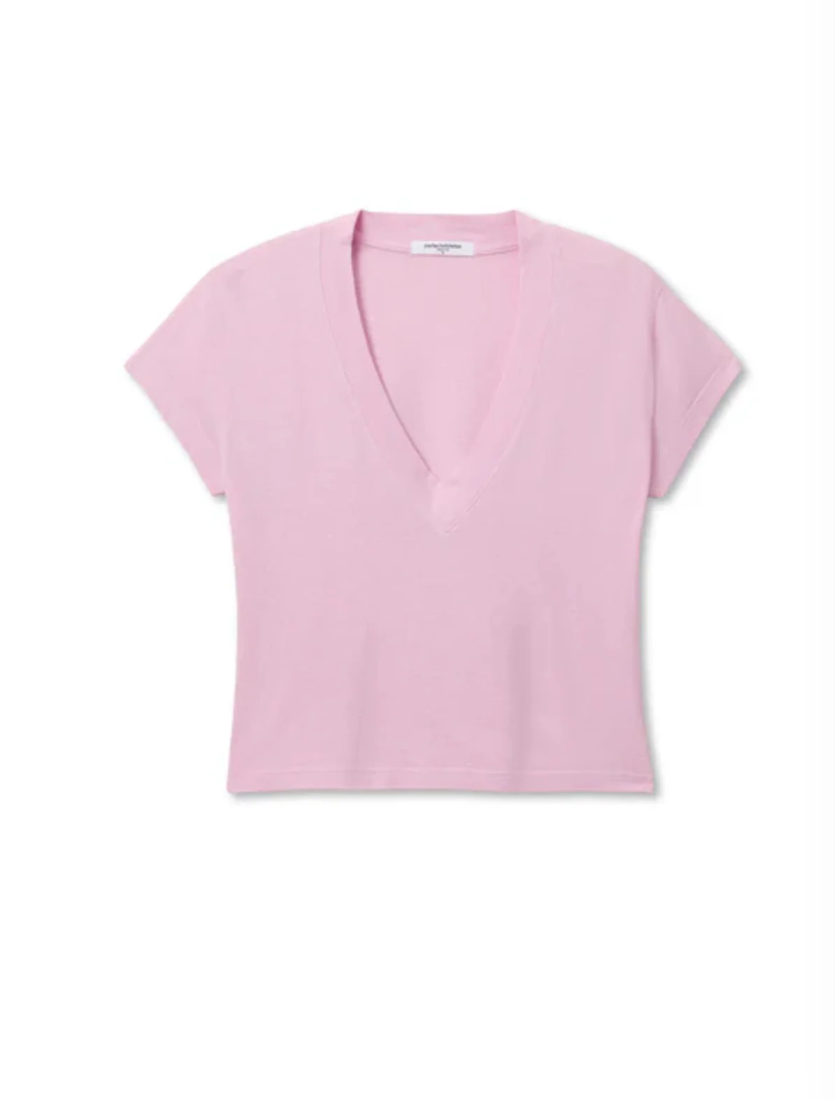 Alanis Recycled Cotton V-Neck - Image 17