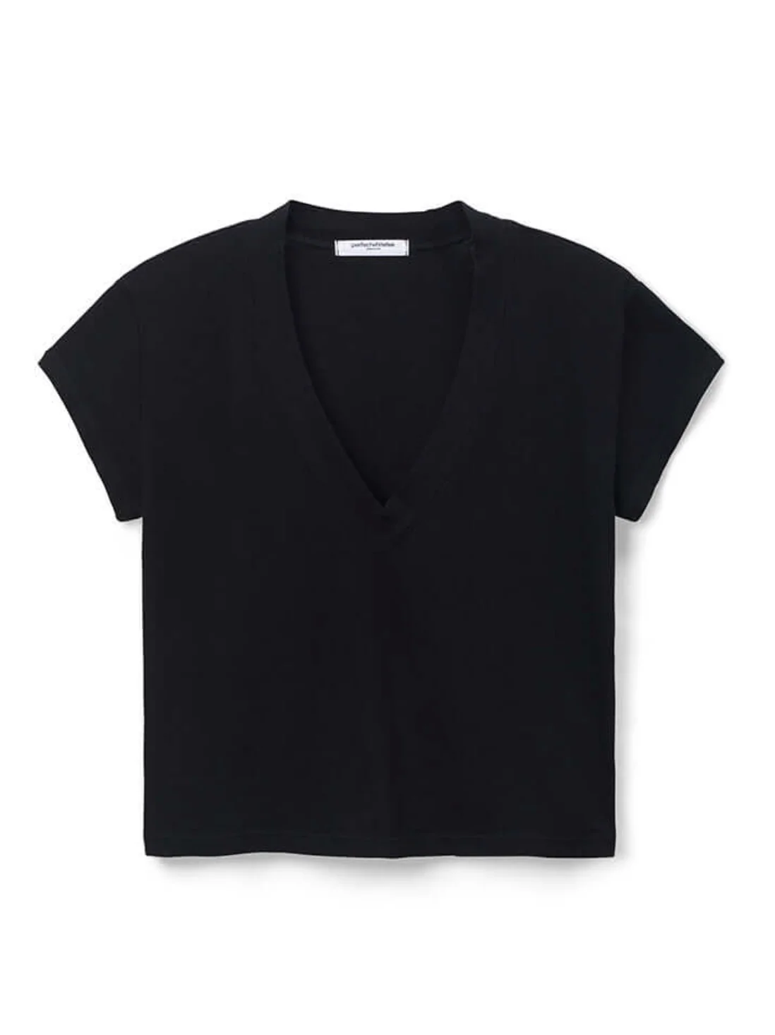 Alanis Recycled Cotton V-Neck - Image 8