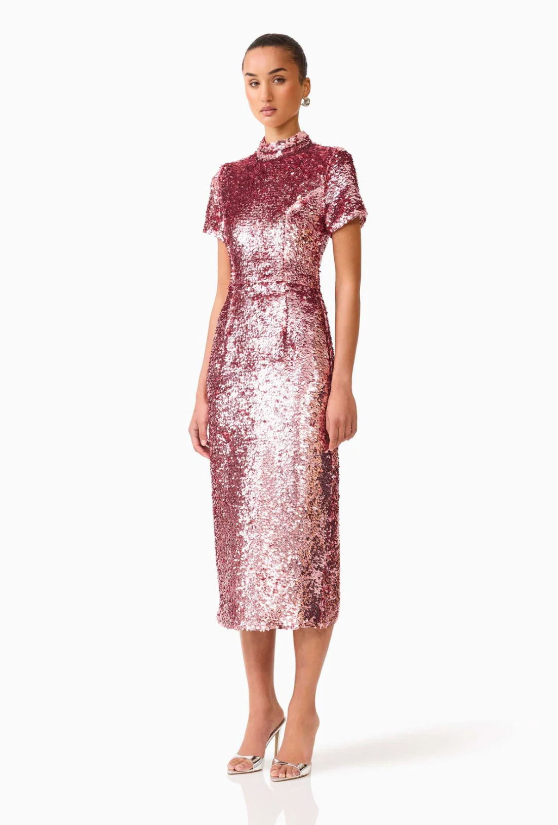 Alissa Cap Sleeve Midi Dress - Image 2