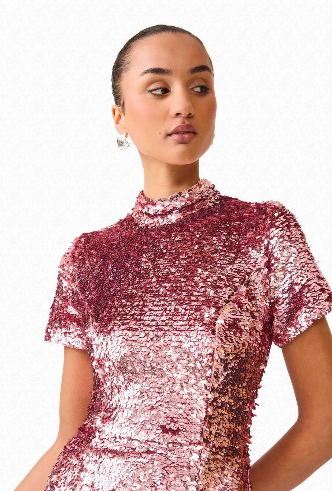 Alissa Cap Sleeve Midi Dress - Image 3