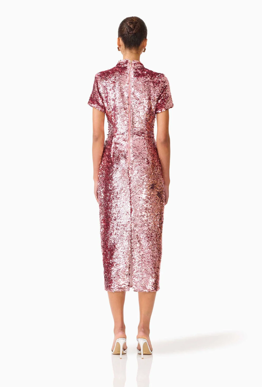 Alissa Cap Sleeve Midi Dress - Image 4
