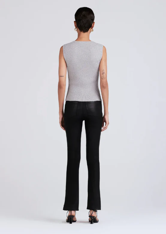 Ariana Muscle Ribbed Sweater Tank - Image 3