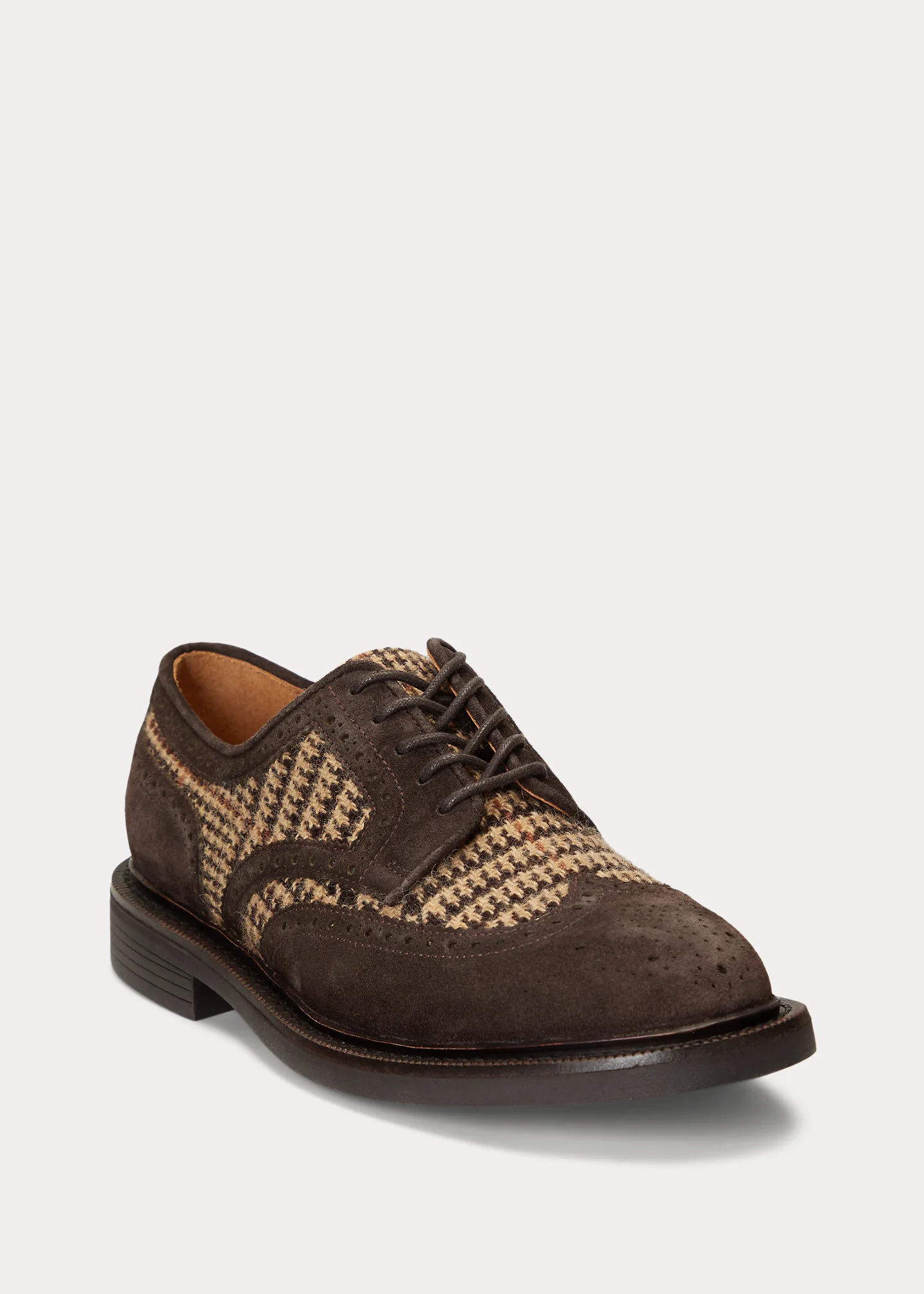 Asher Wool & Suede Wingtip Oxford - Image 3