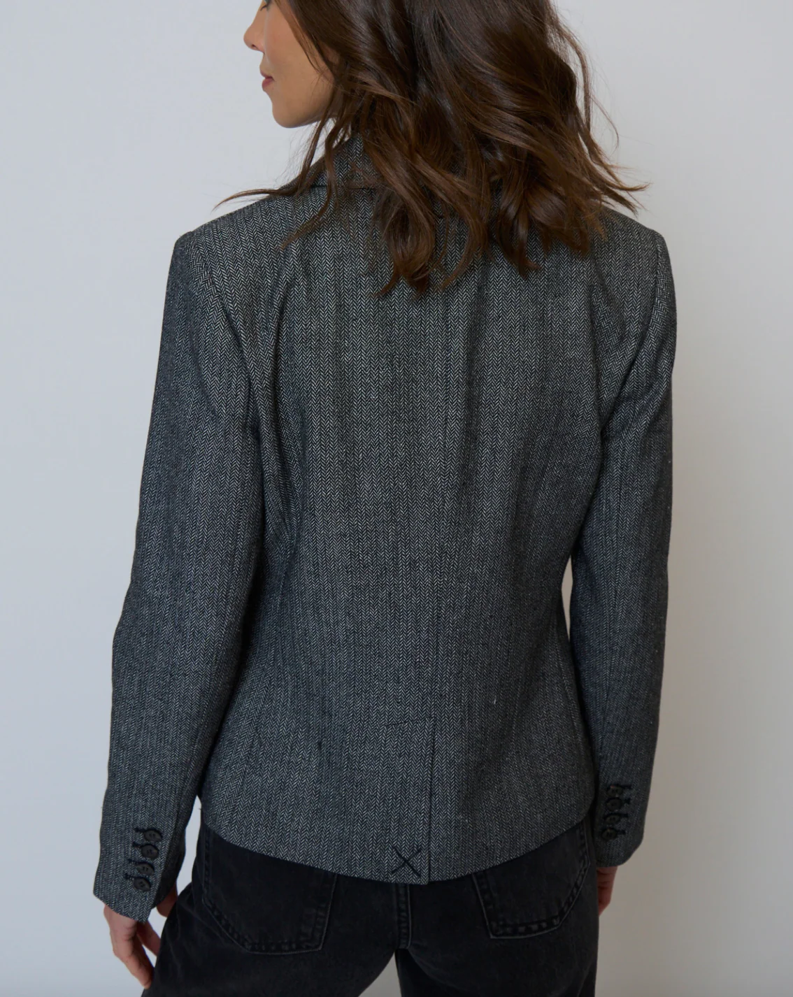 Billie Herringbone Jacket - Image 3