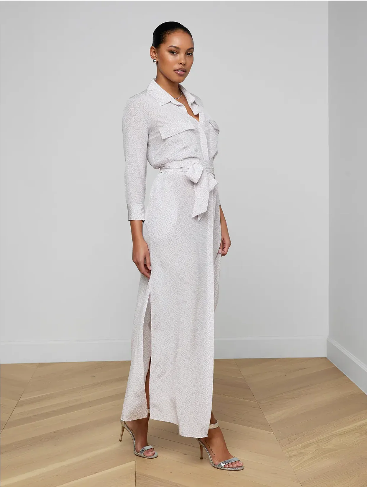 Cameron Long Shirt Dress - Image 2