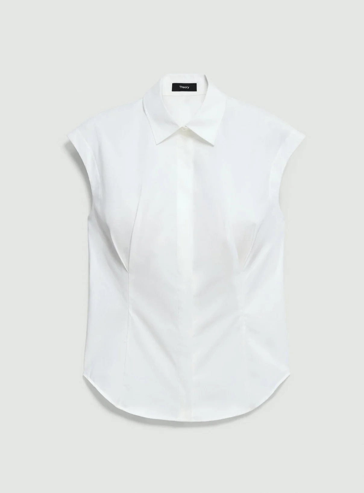 Cap Sleeve Button Up - Image 3