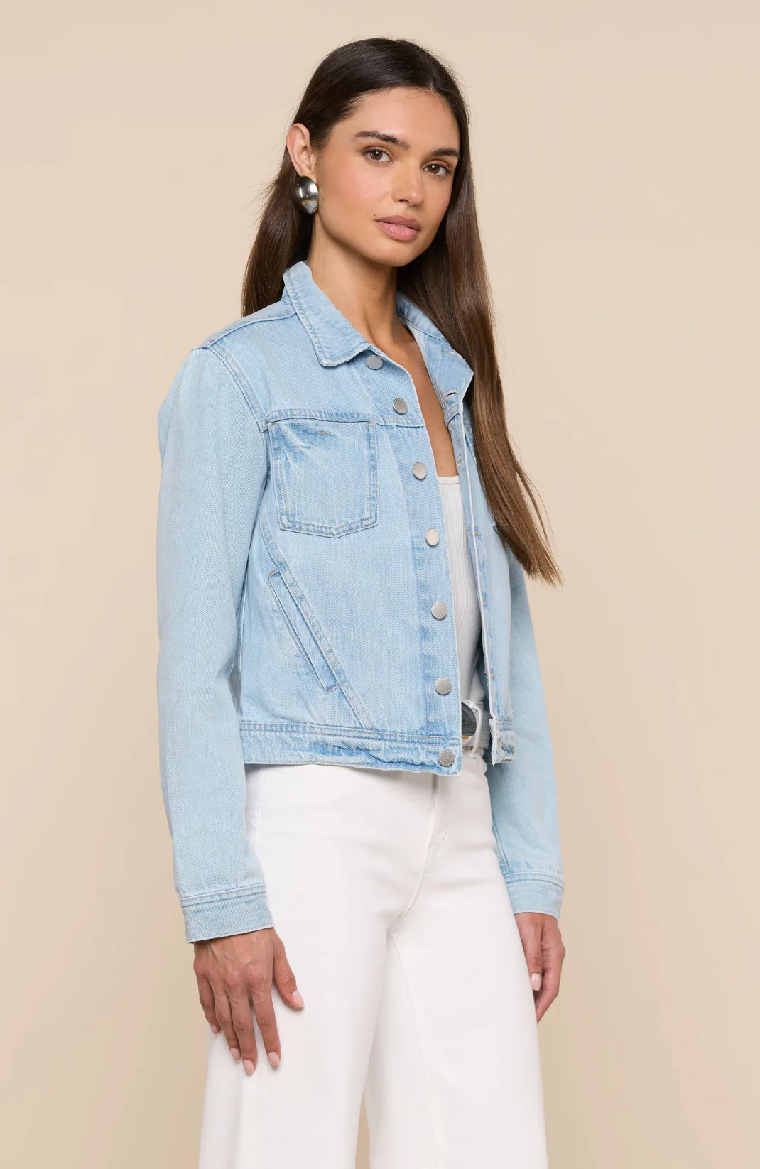 Celine Slim Femme Denim Jacket - Image 2