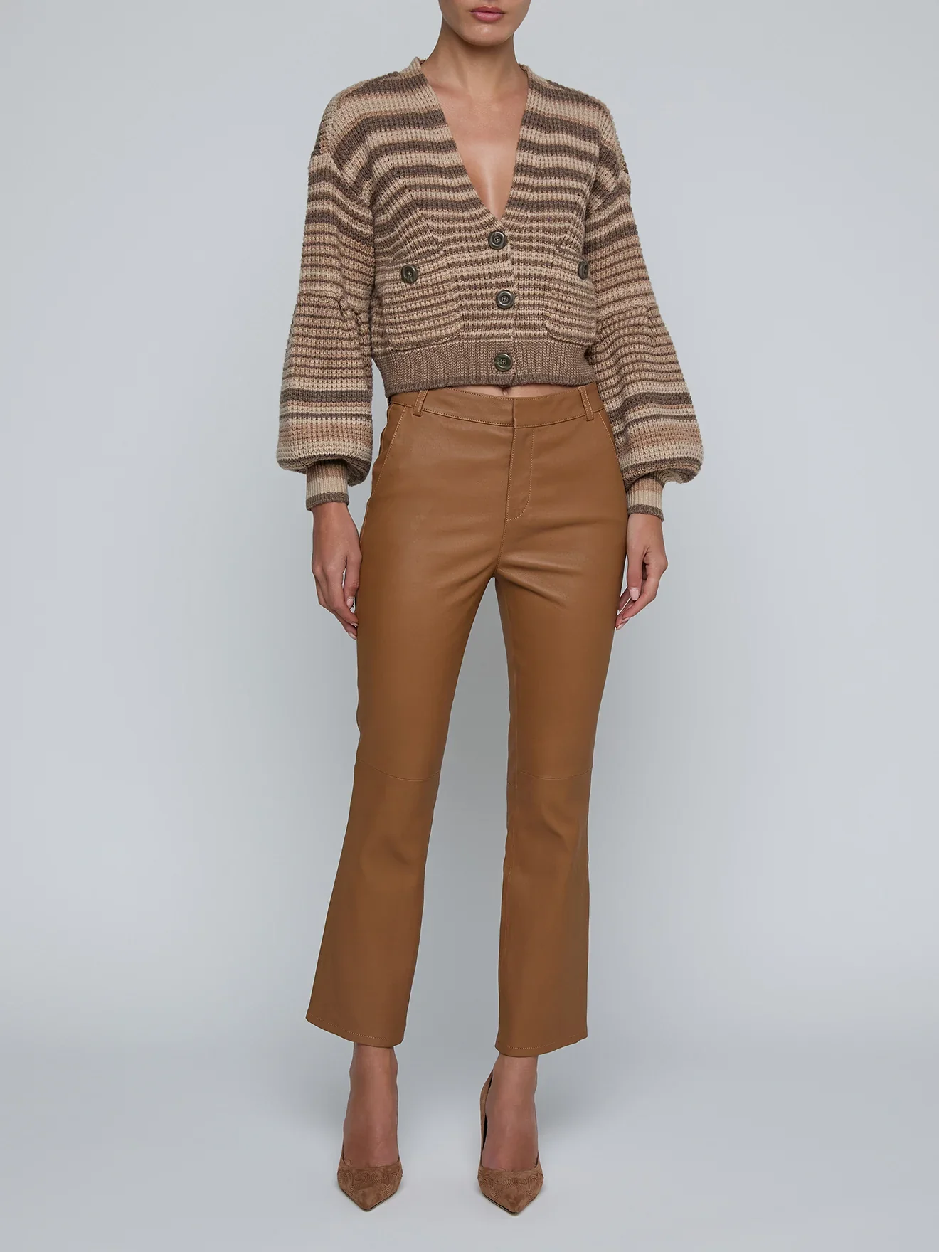 Christabel Stripe Cardigan - Image 4