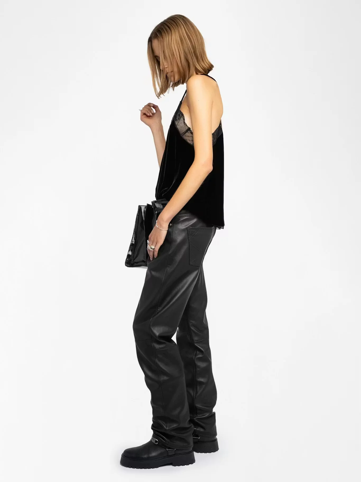 Christy Velvet Camisole - Image 3