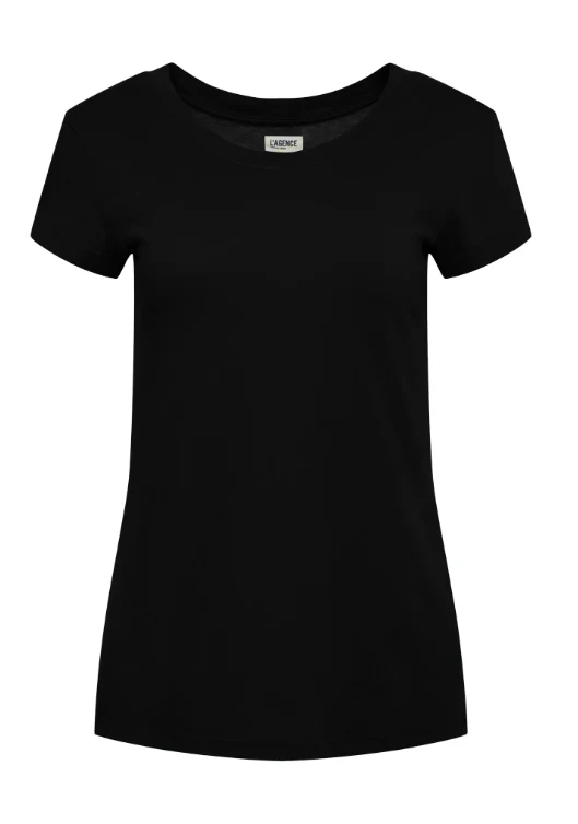 Cory Cotton Scoopneck Tee - Image 3