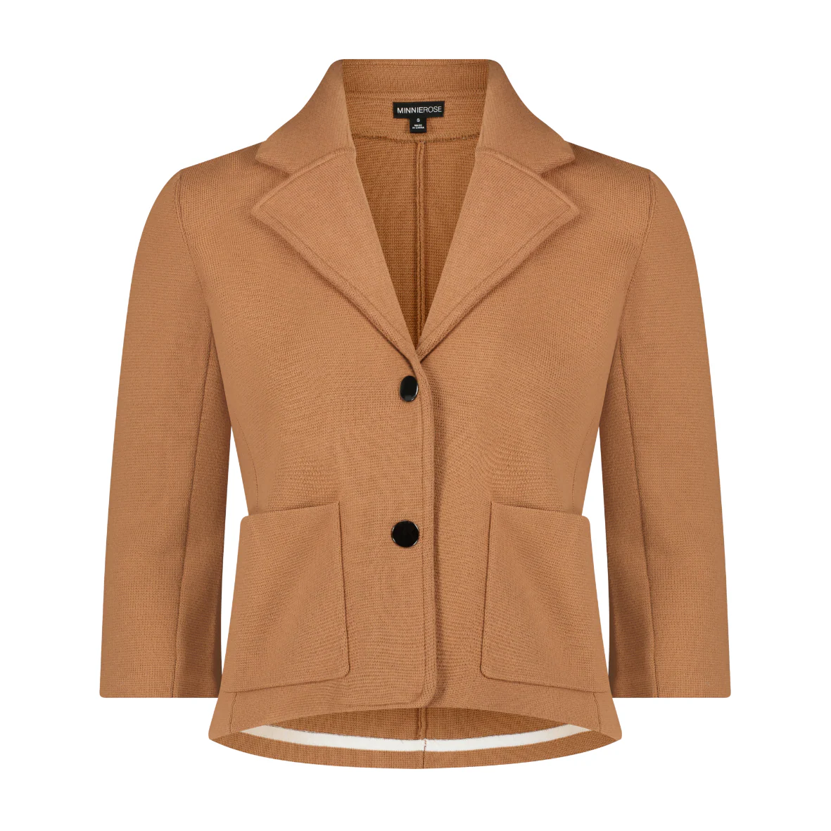 Cotton Blend Shrunken Blazer - Image 10