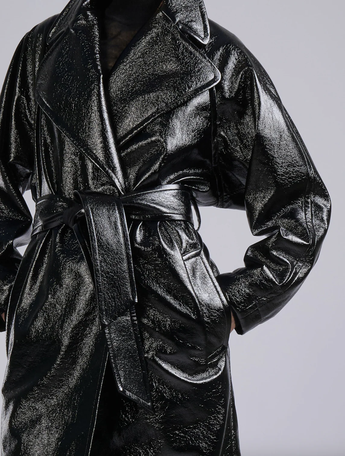 Crinkle Texture Trench - Image 4
