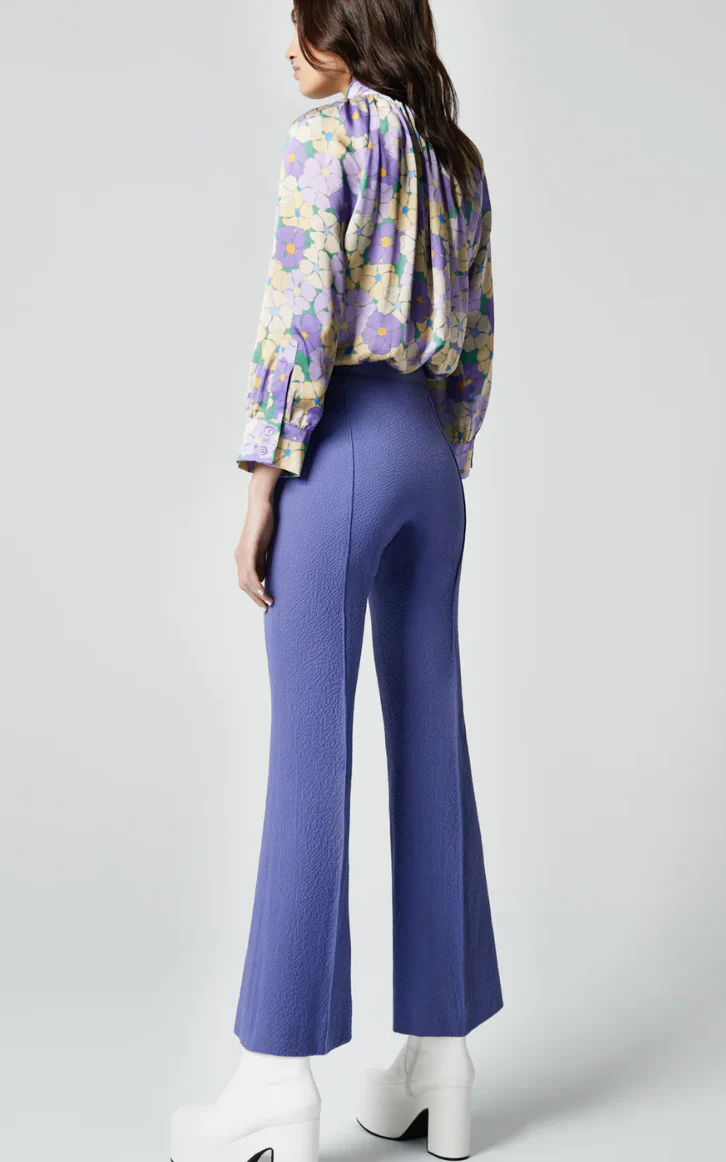 Cropped Pintuck Pant - Image 3