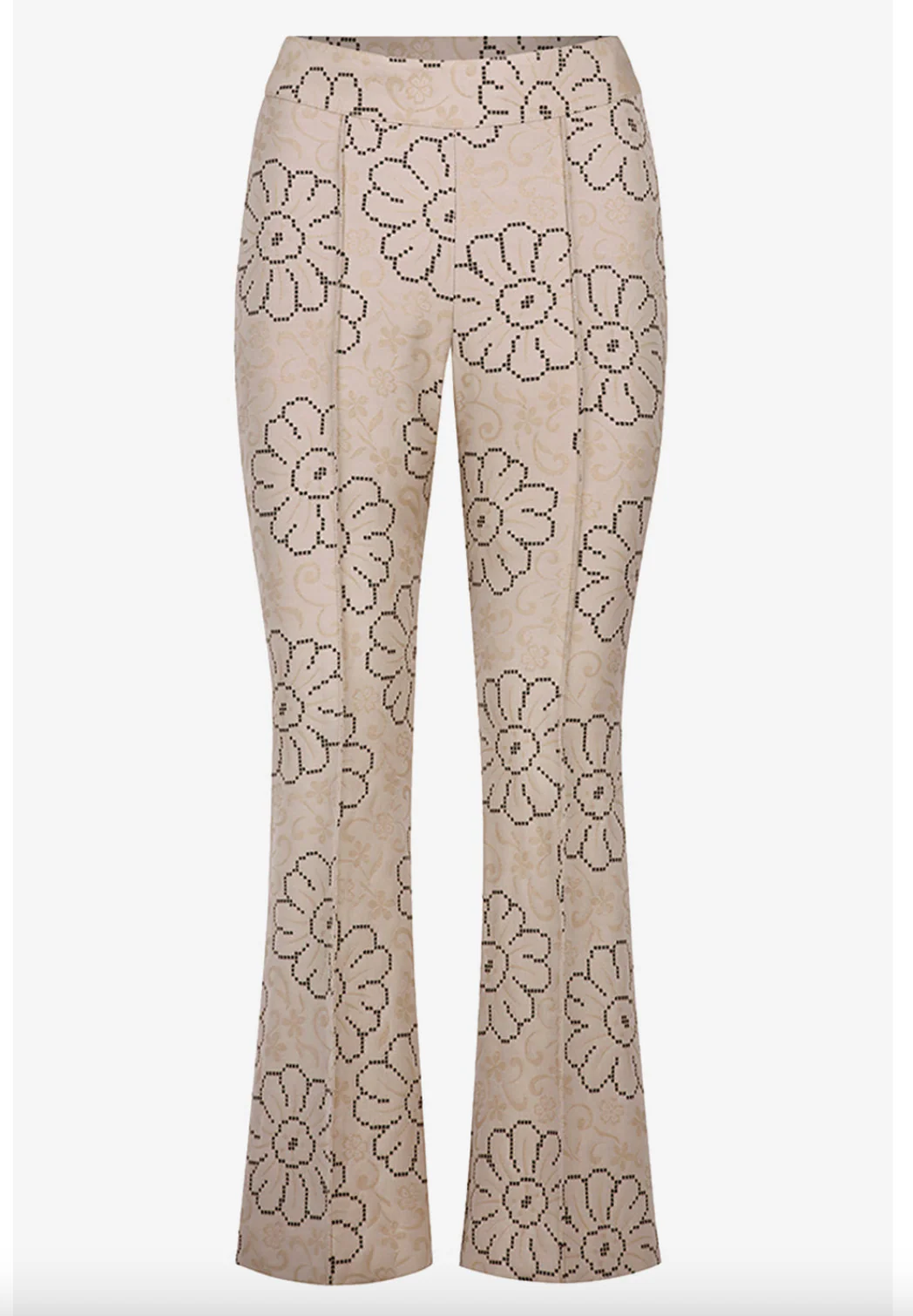 Cropped Pintuck Pant - Image 4