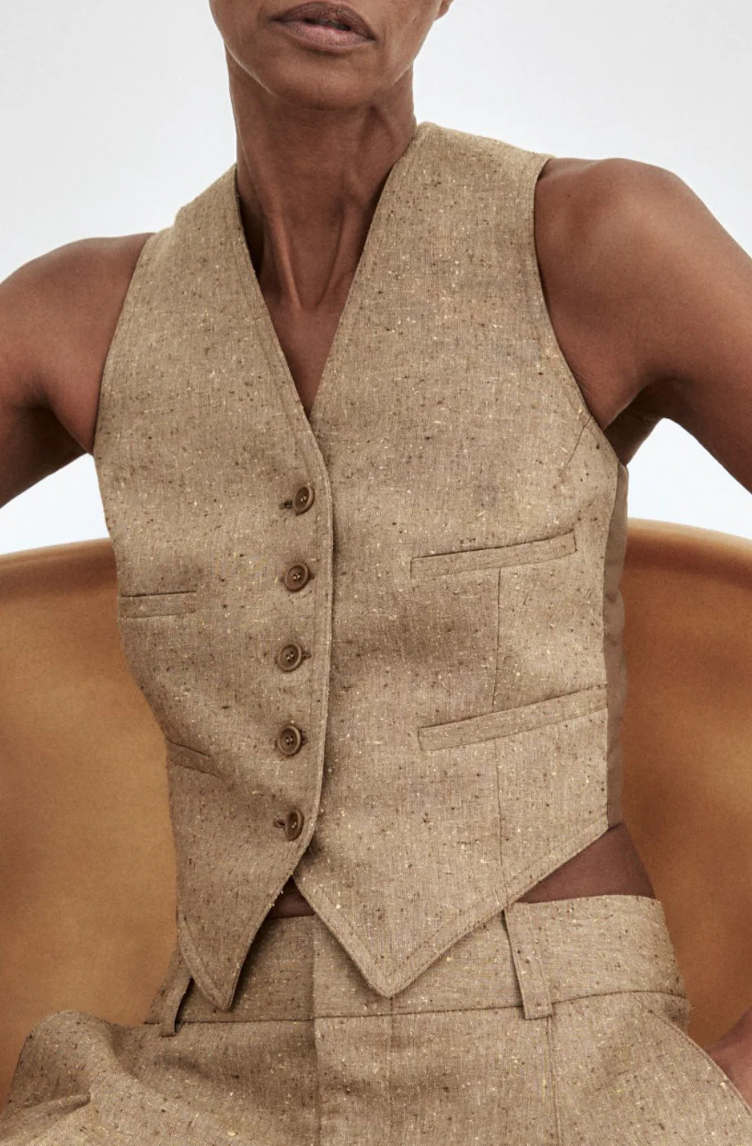 Cropped Vest - Image 5