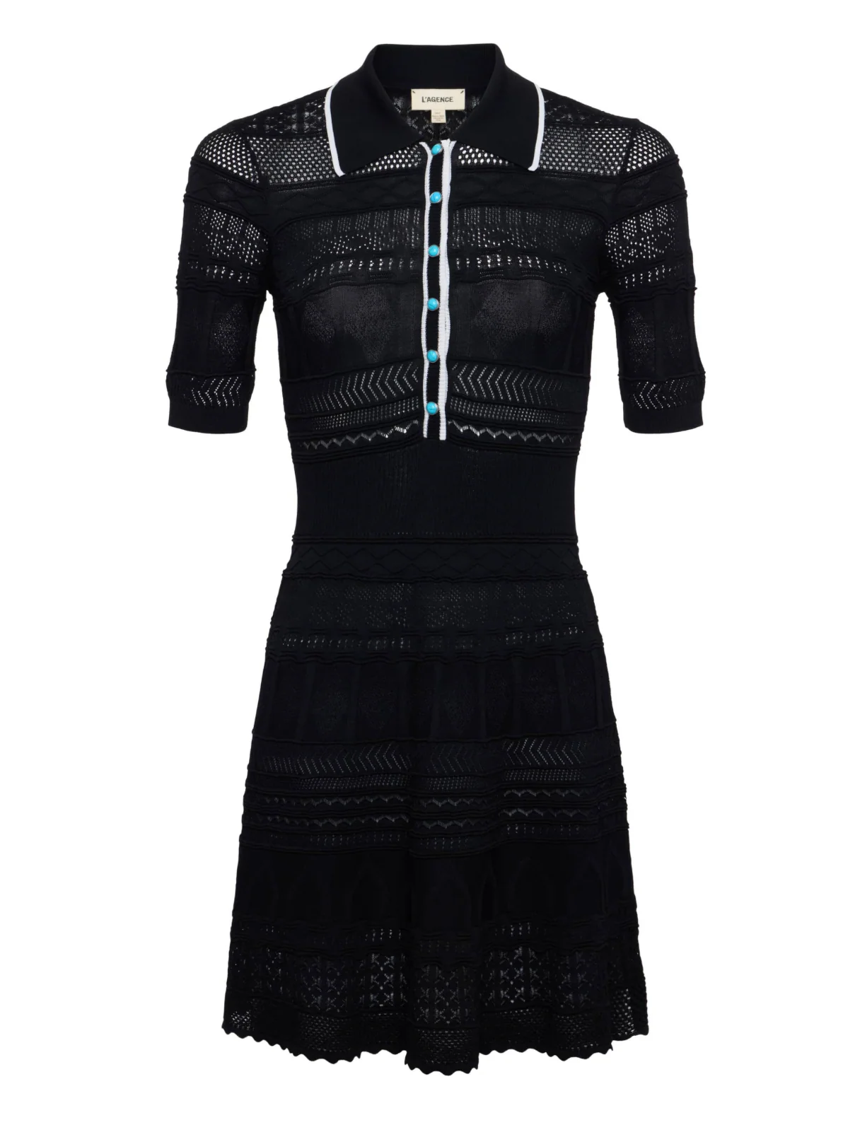 Dakoa Collared Flare Dress - Image 3