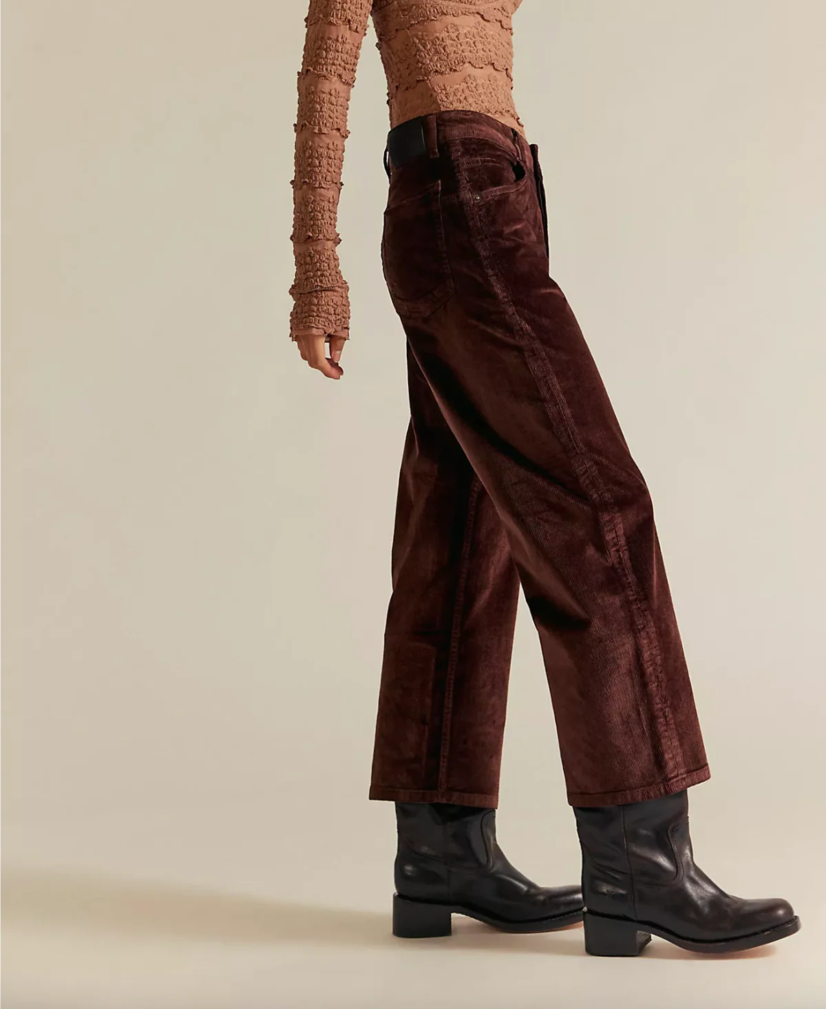 Deep Trance Crop in Corduroy - Image 3