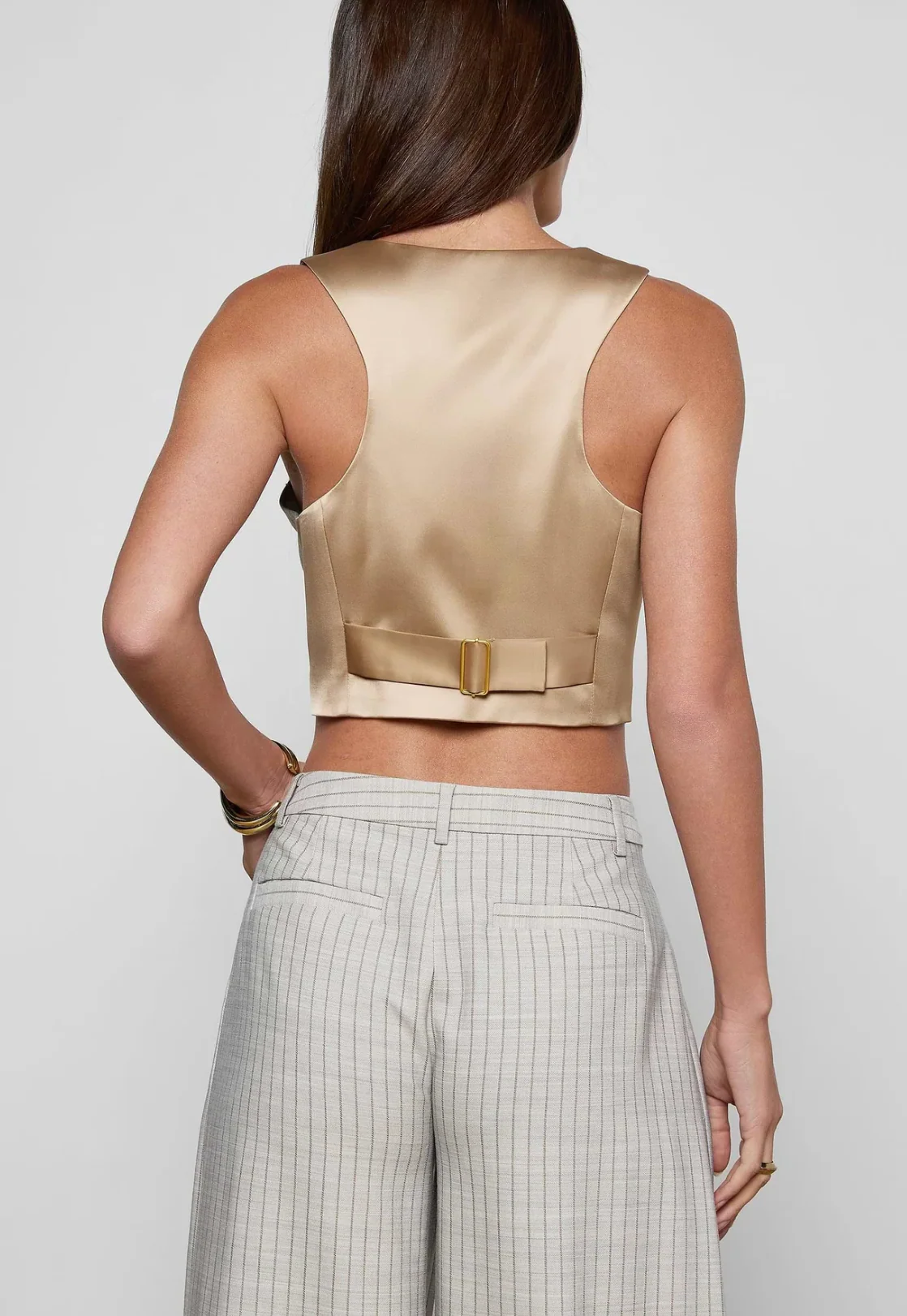 Devony Plunge Neck Vest - Image 3