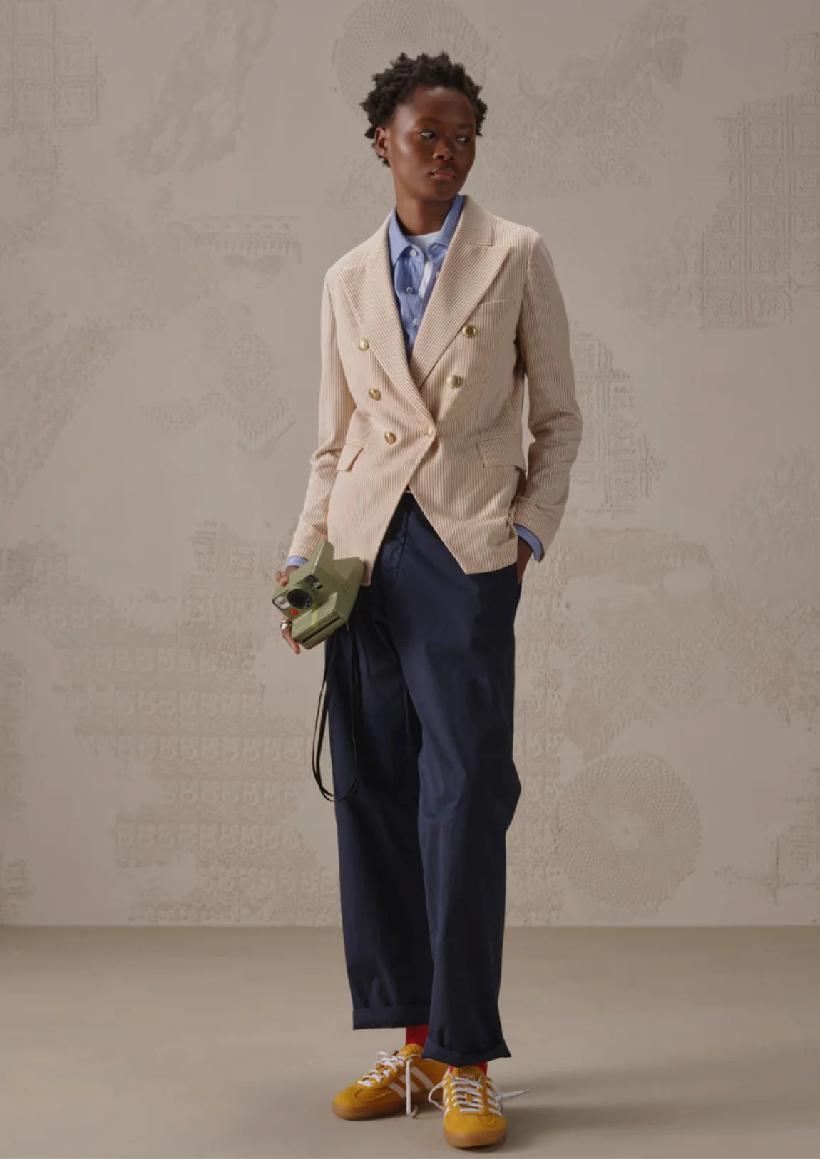 Double Breasted, Thin Stripe Oxford - Image 2