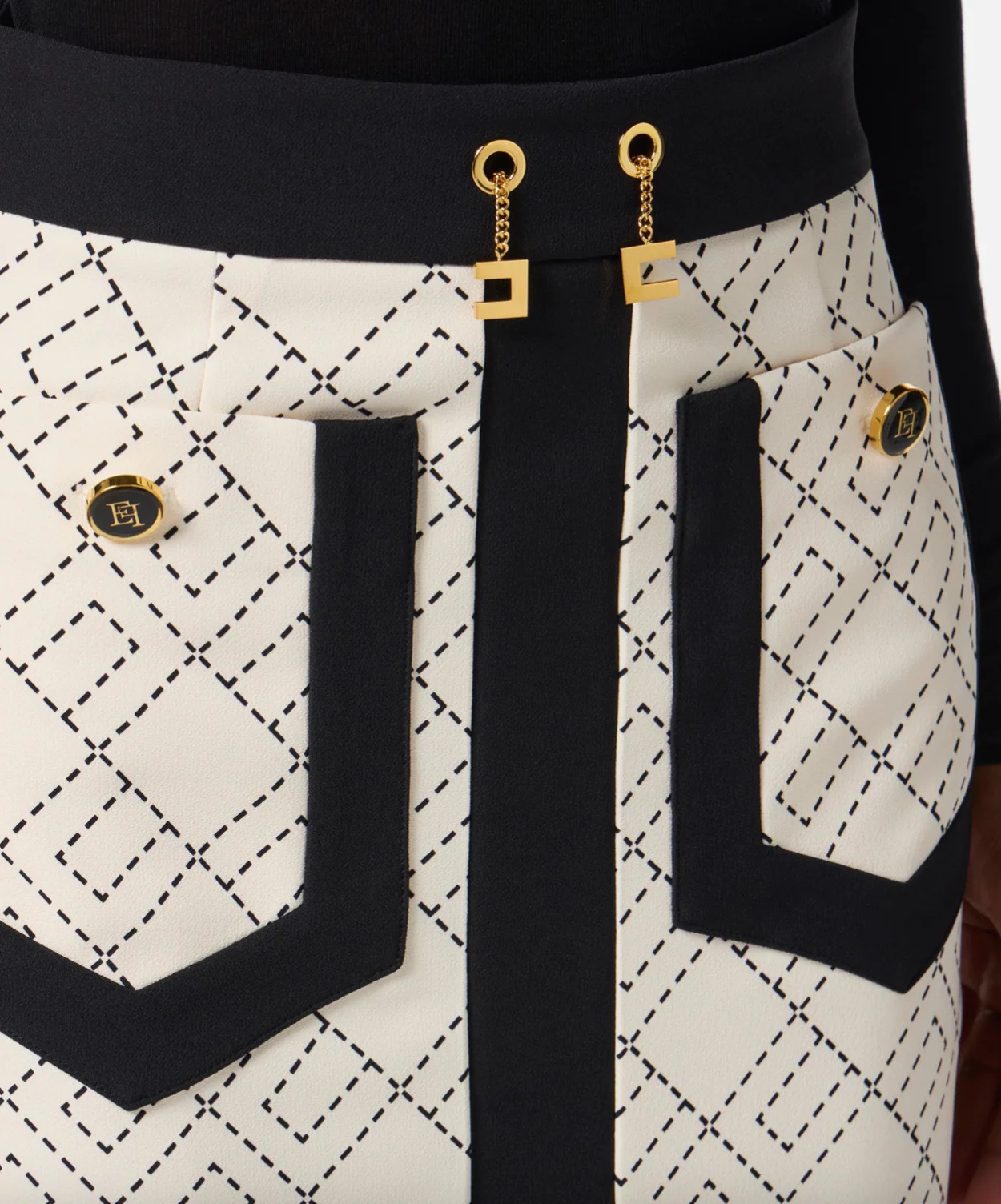 Double Crepe Skirt - Image 3