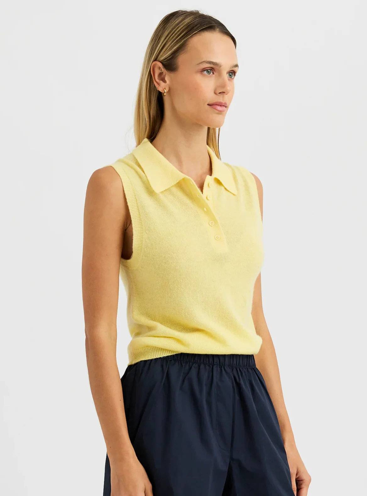 Drew Sleeveless Polo - Image 2