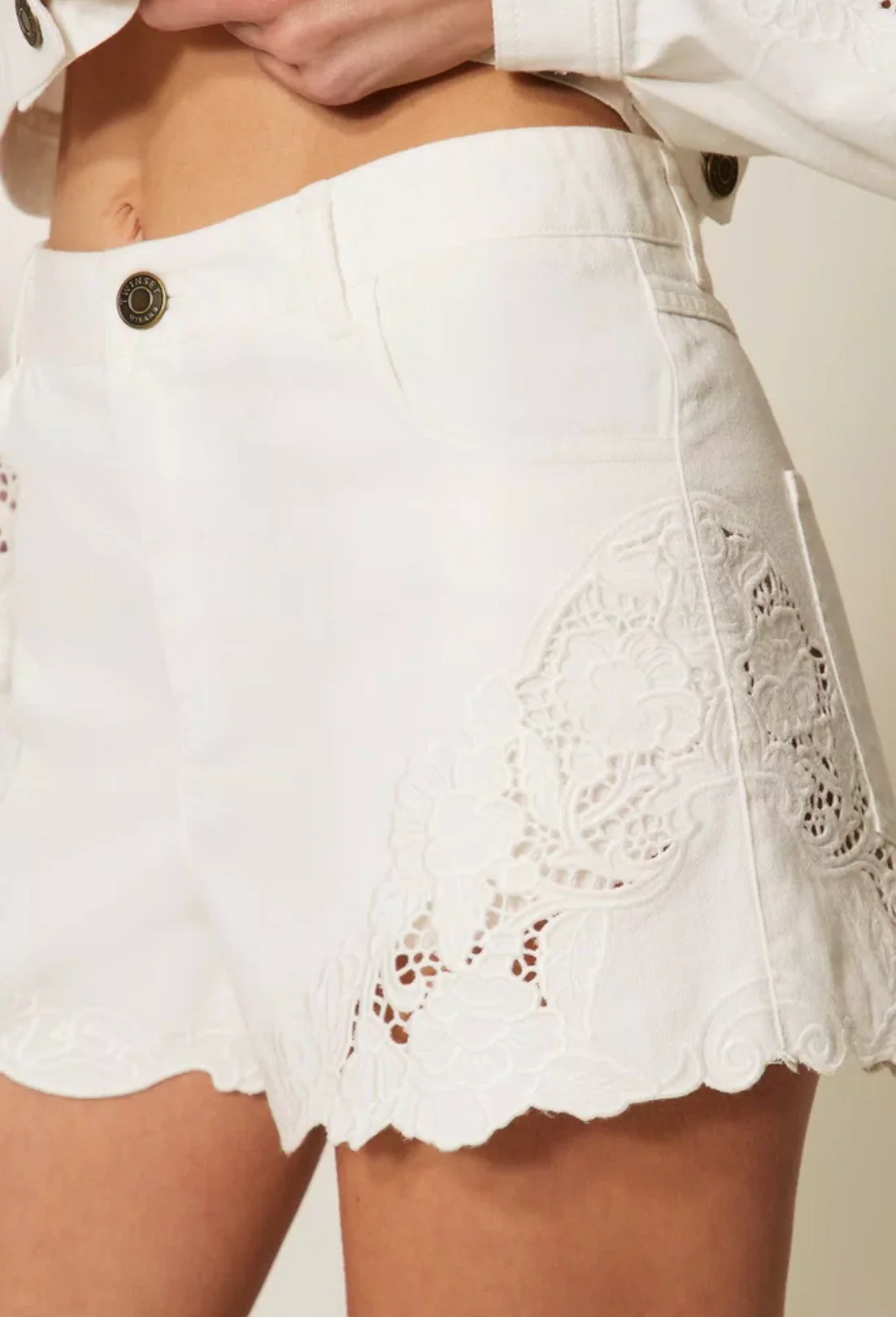 Embroidered Shorts - Image 3