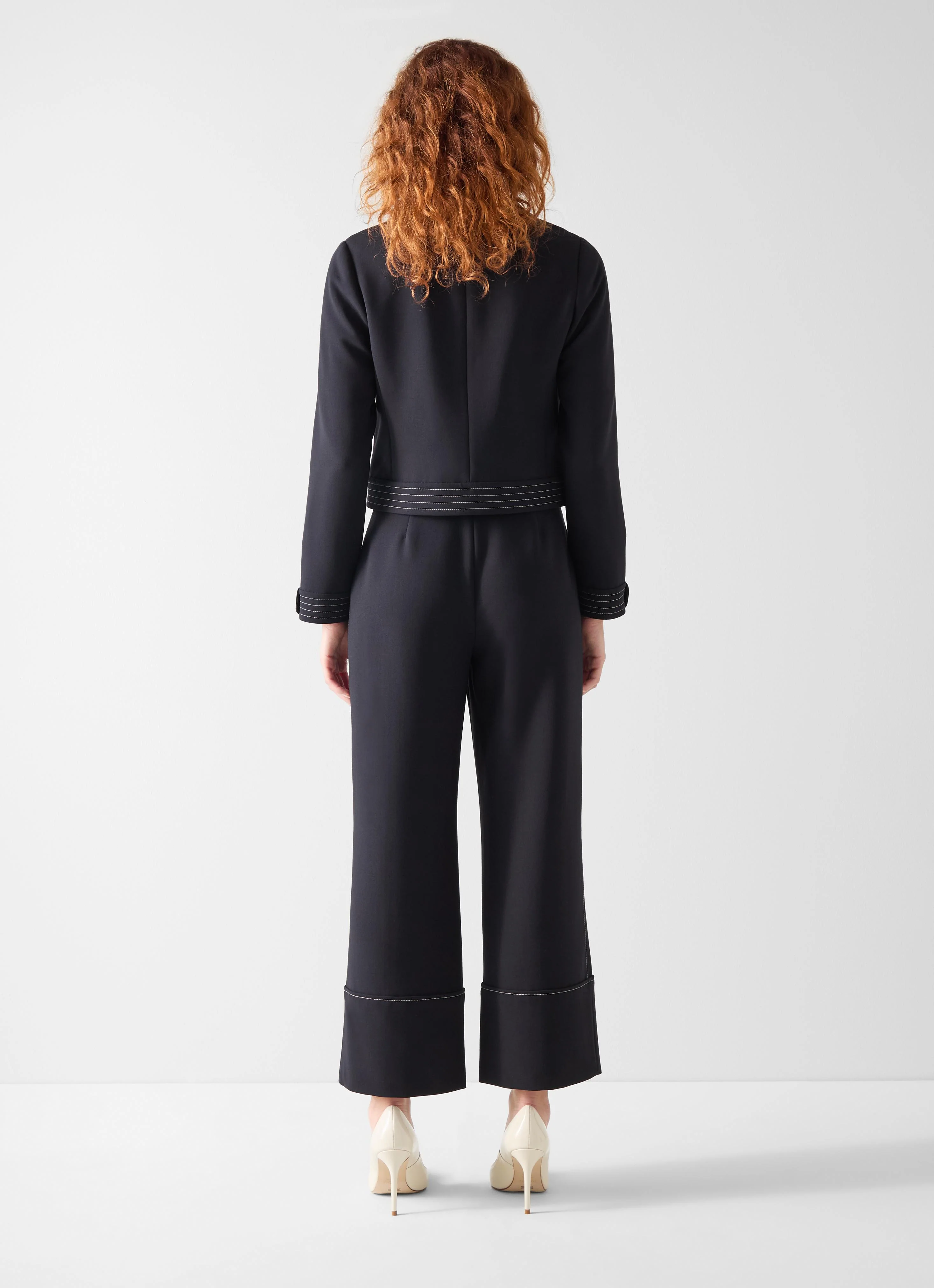 Eugine Cropped Jacket - Image 3