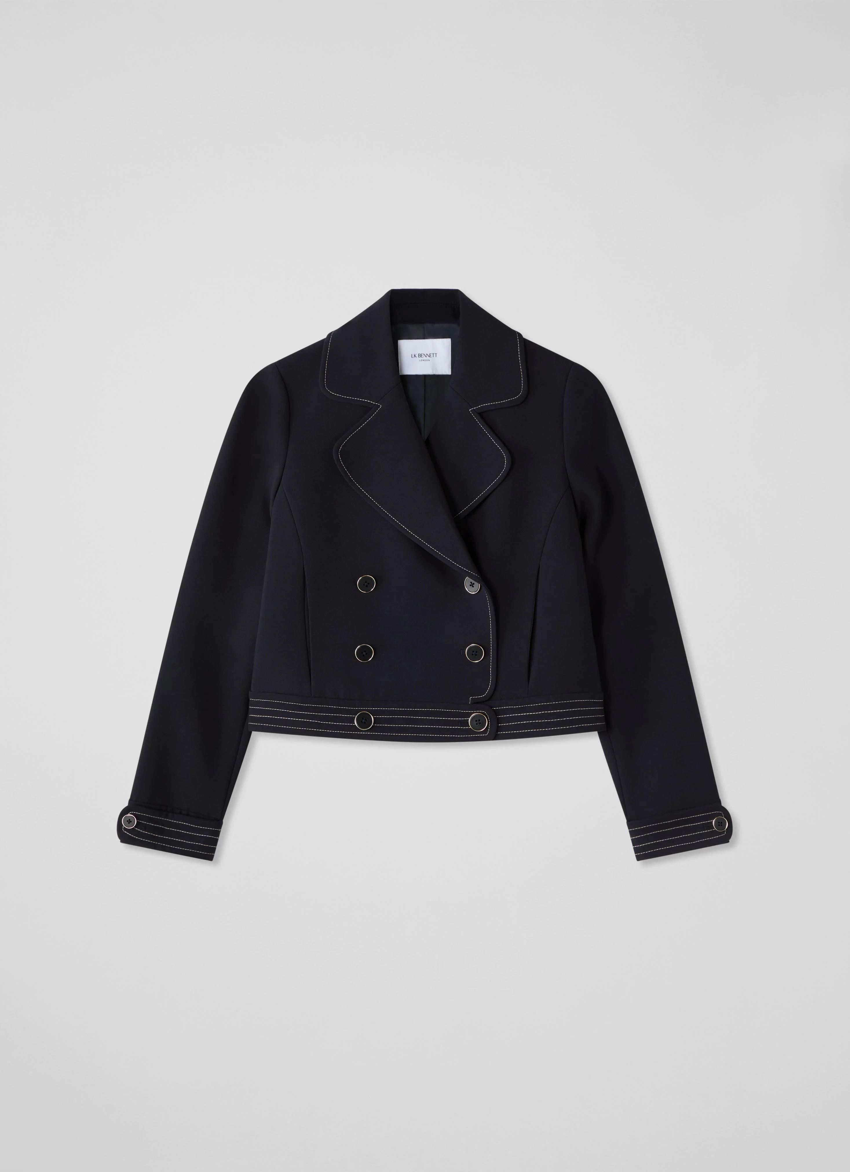 Eugine Cropped Jacket - Image 6