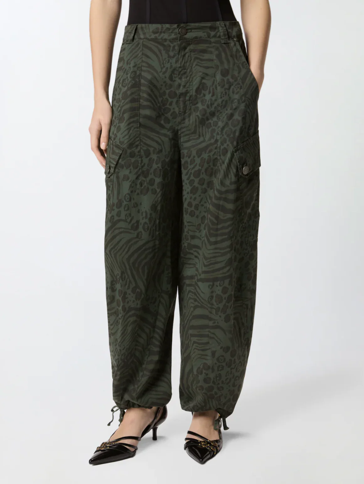 Evita Egg Cotone Trouser - Image 2