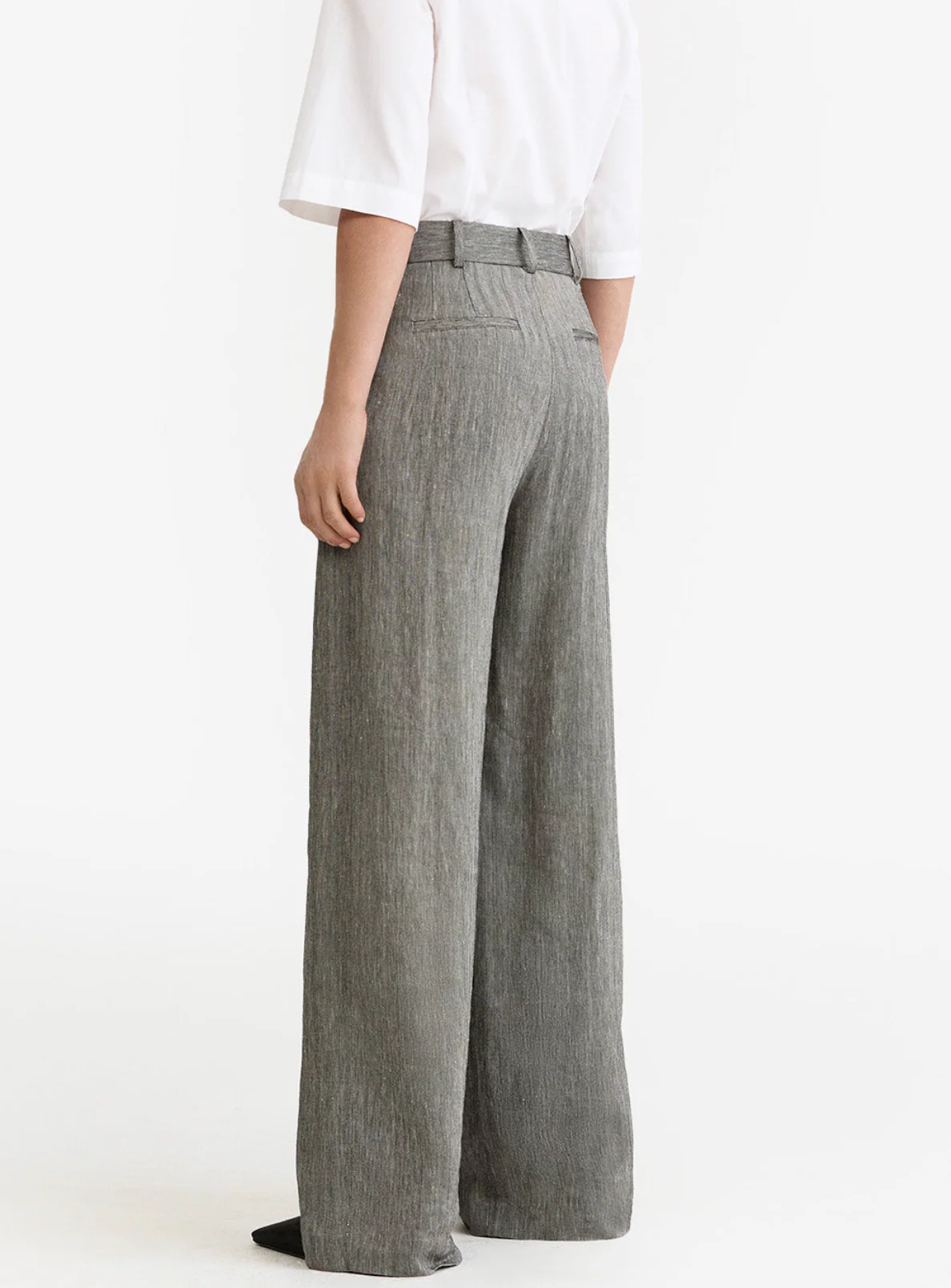 Exposed Zip Pleated Pant - Image 2