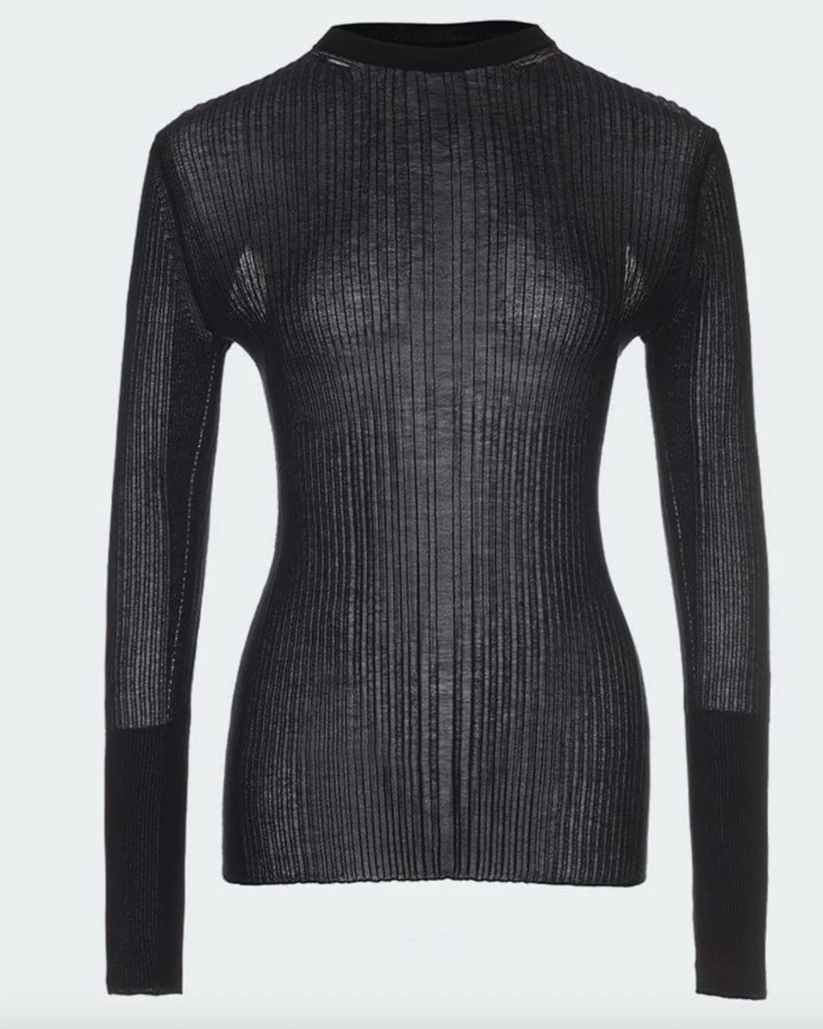 Feather Weight Cotton Sheer Rib Top - Image 3