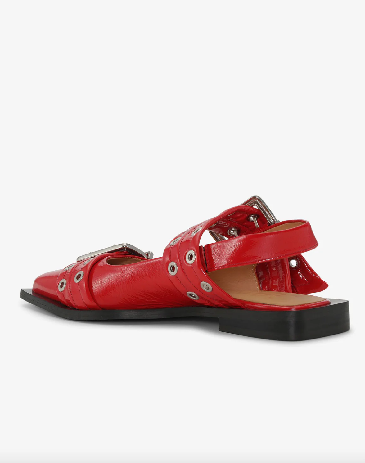 Feminine Buckle Ballerina Naplack - Image 3