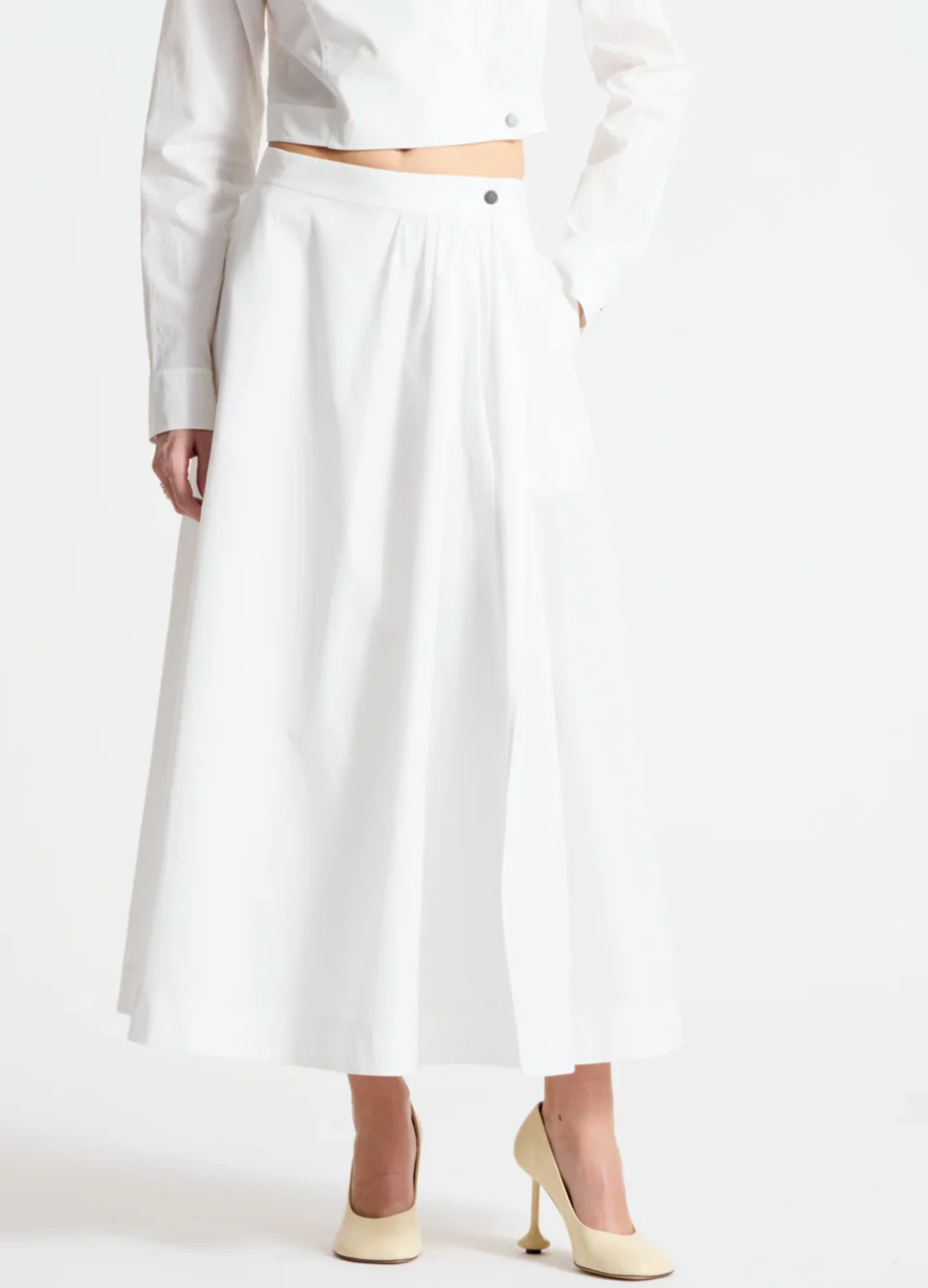 Flora Poplin Skirt - Image 2