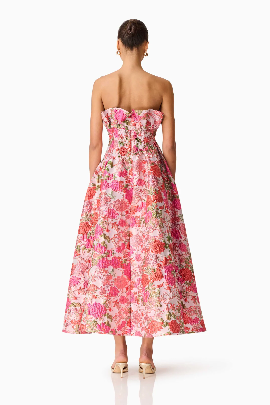 Floralie Strapless Gown - Image 4