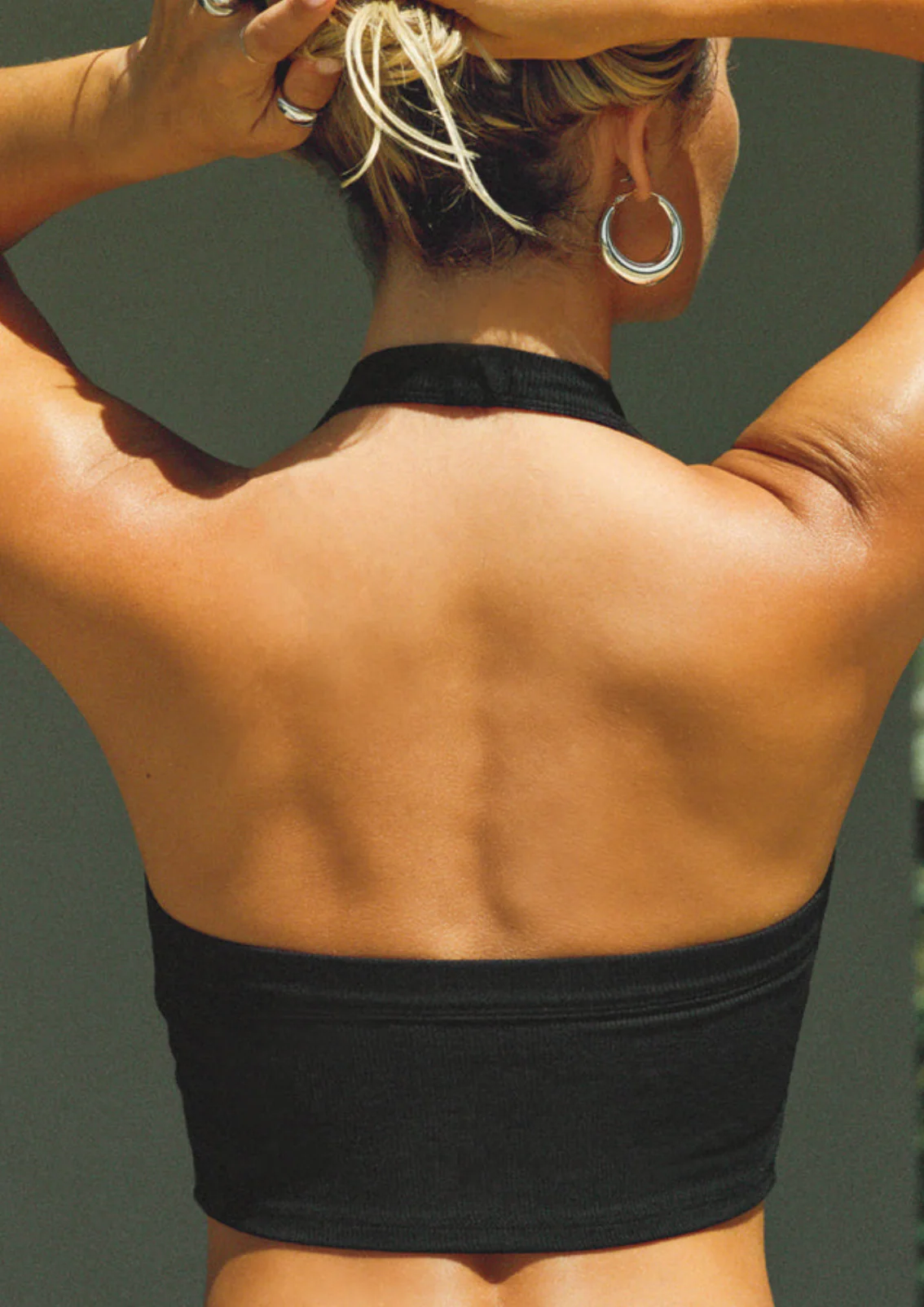 Halter Crop Tank - Image 2