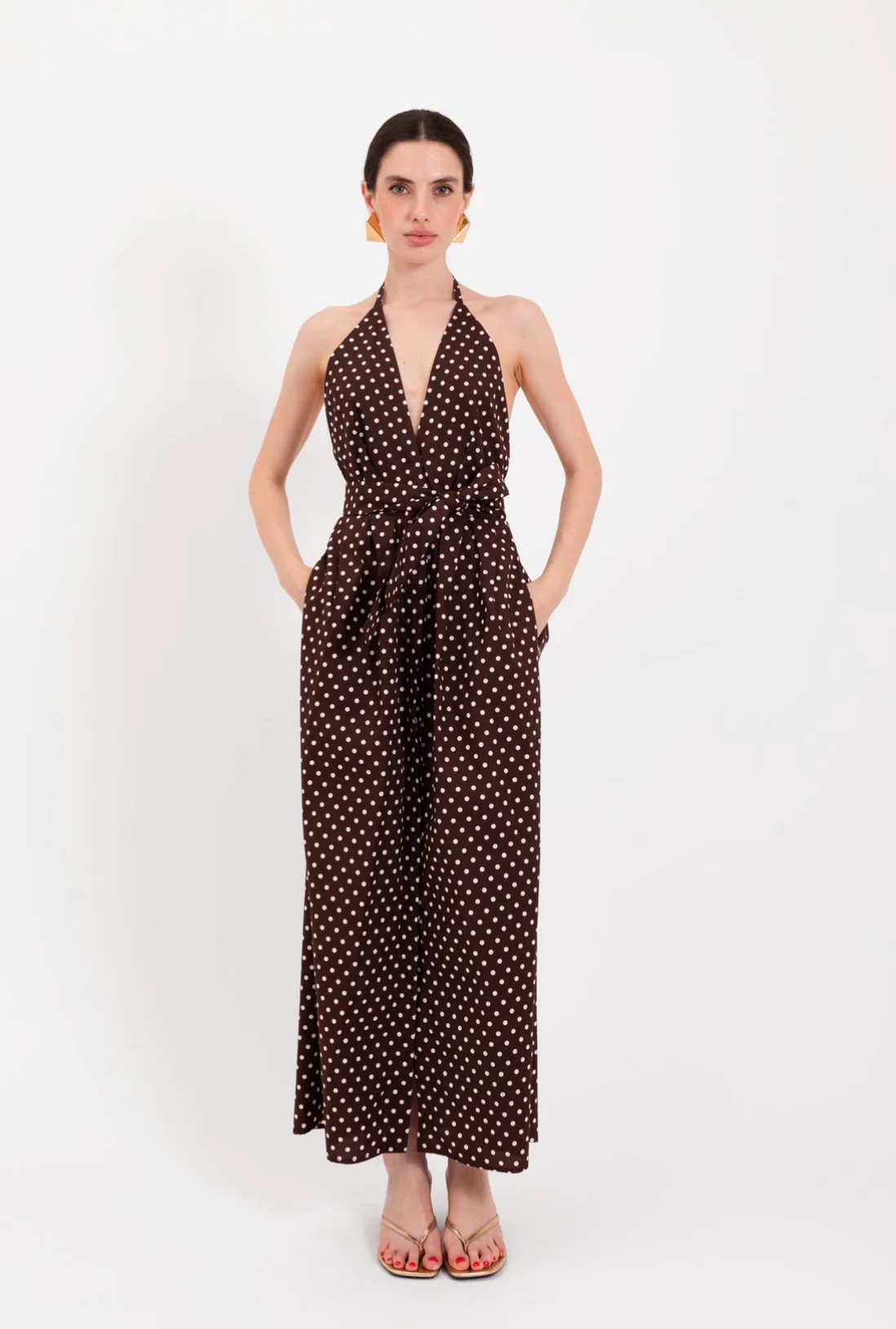 Halter Maxi Dress - Image 2