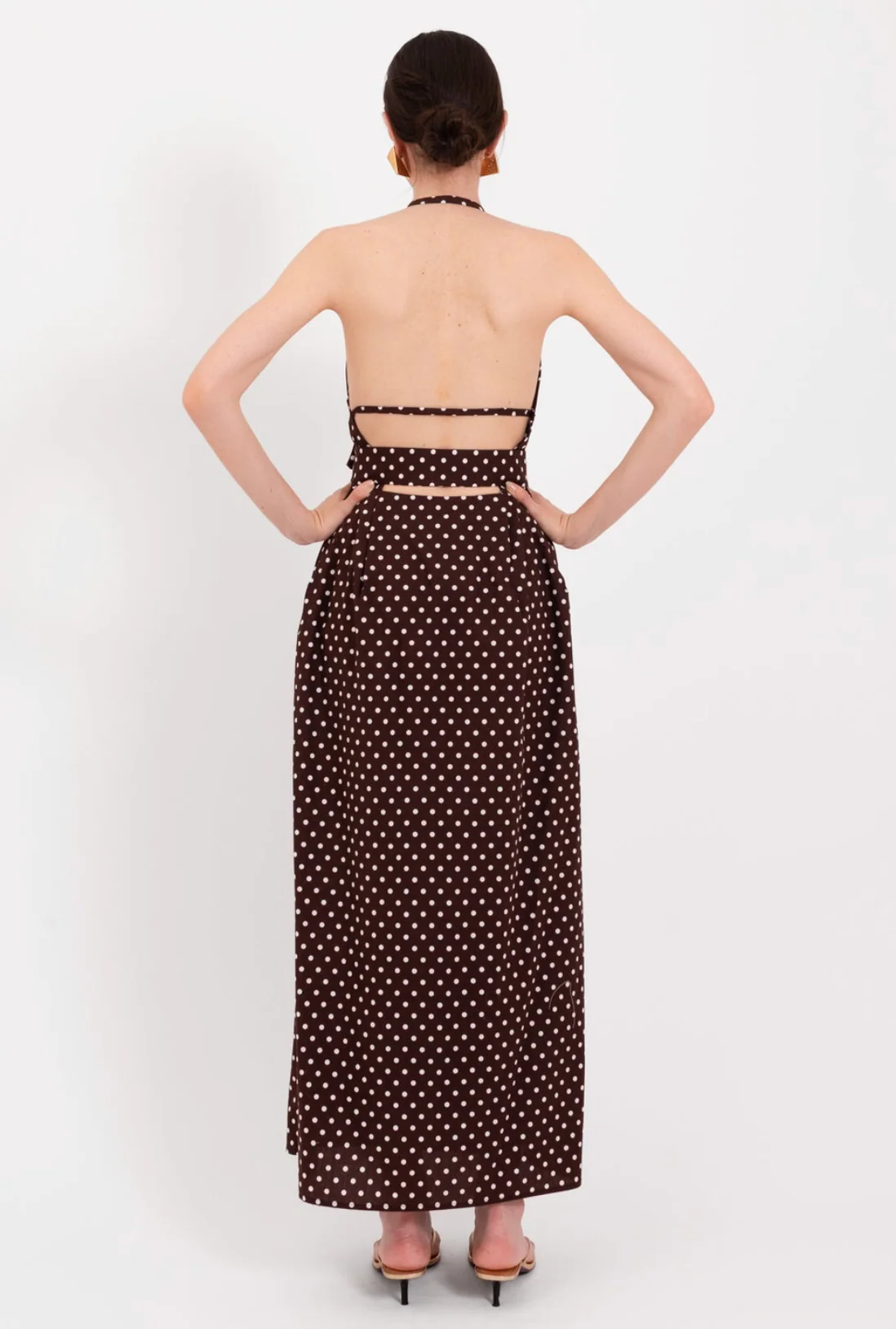 Halter Maxi Dress - Image 3