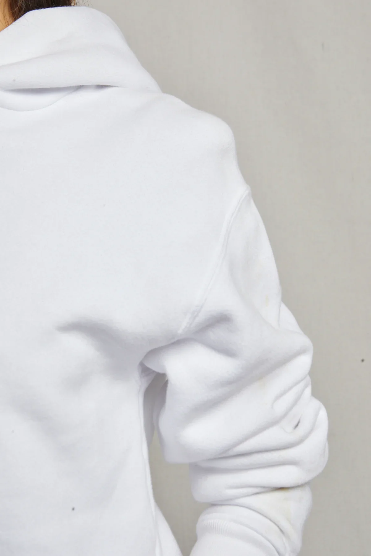 Heart Fleece Pullover Hoodie - Image 4