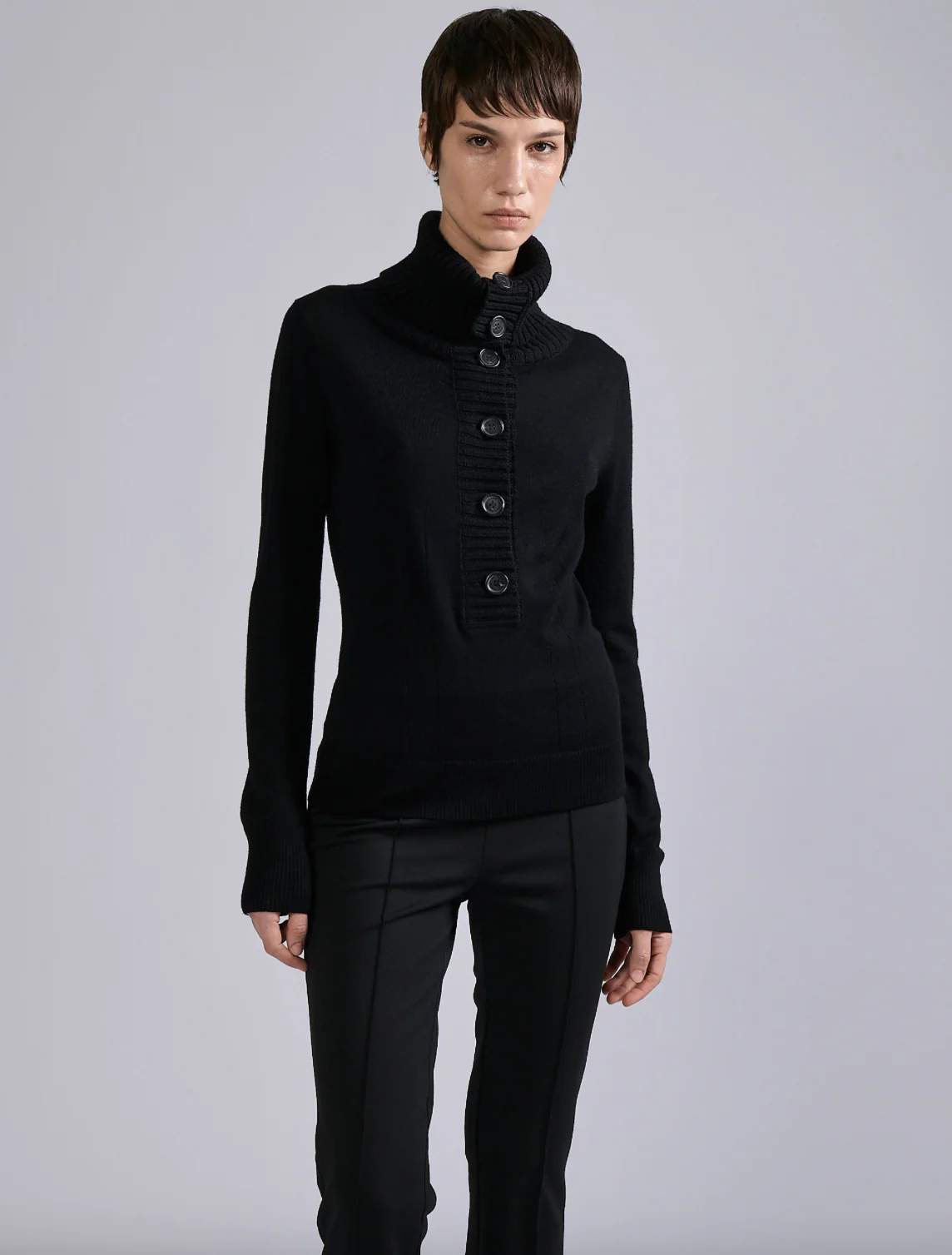 Heavy Rib Henley - Image 3