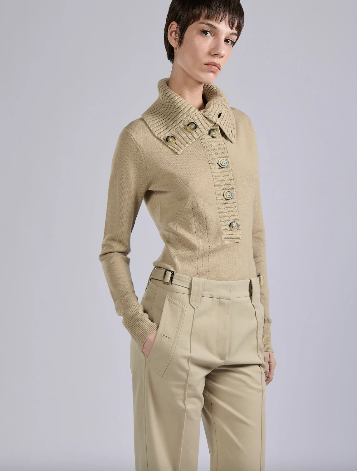 Heavy Rib Henley - Image 7
