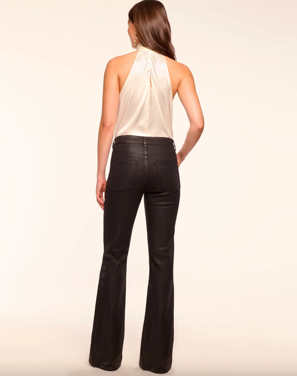 Helena Flare Jean Coated - Image 3