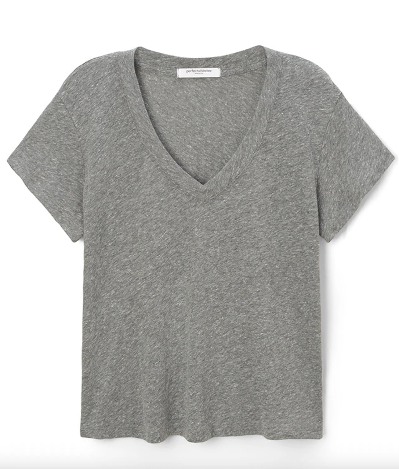Hendrix Short Sleeve Boxy V-Neck - Image 10