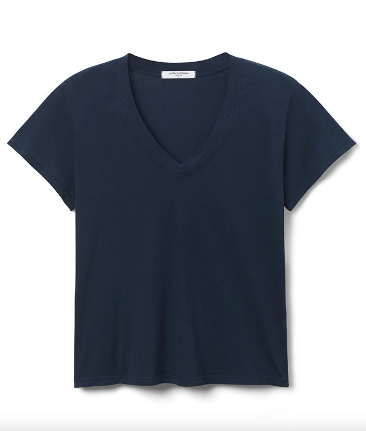 Hendrix Short Sleeve Boxy V-Neck - Image 13