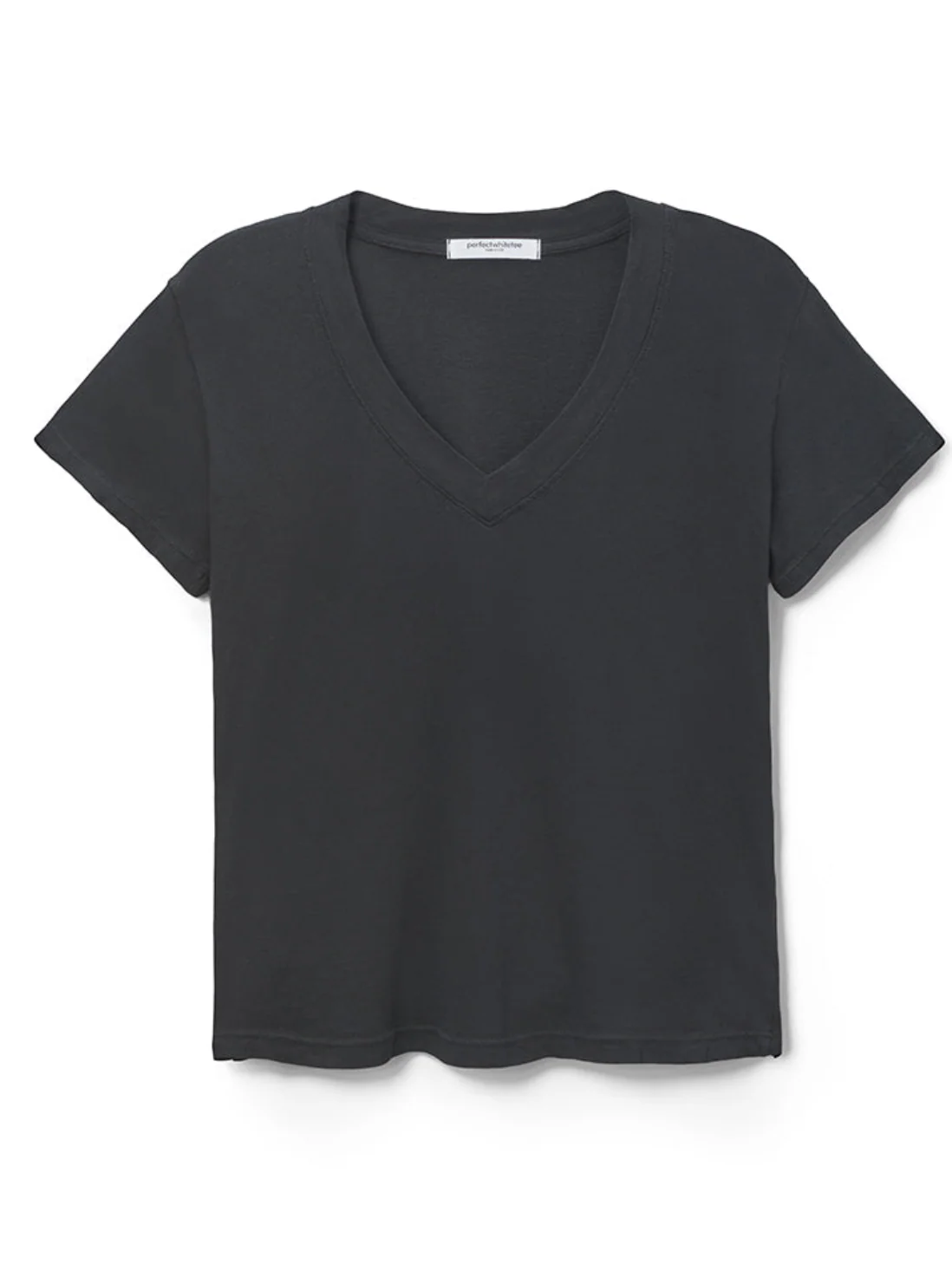 Hendrix Short Sleeve Boxy V-Neck - Image 8