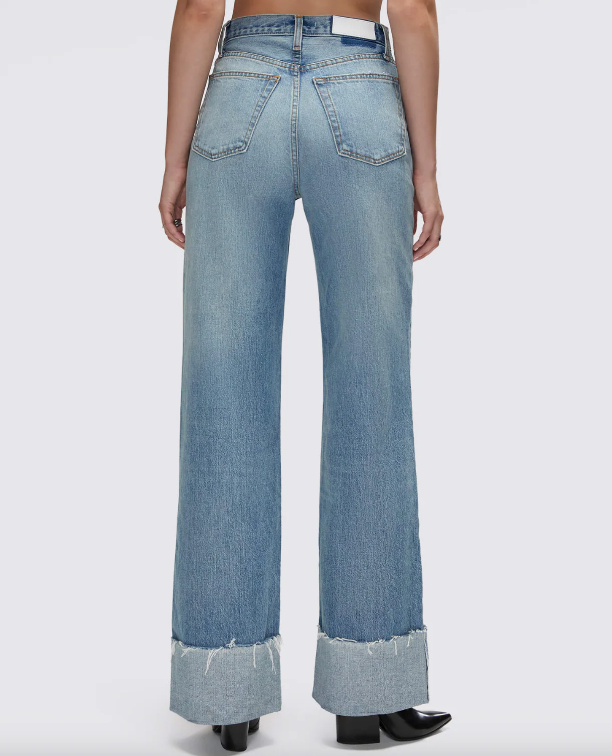 High Rise Wide Leg Cuff - Image 3