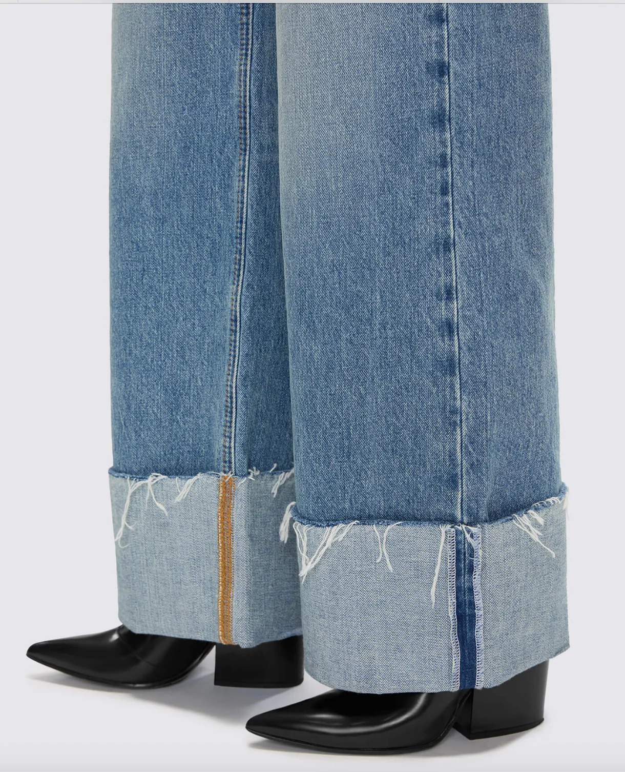 High Rise Wide Leg Cuff - Image 4